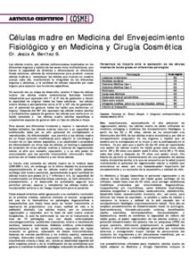 1. CELULAS MADRE EN MEDICINA DEL ENVEJECIMIENTO FISIOLOGICO Y EN MEDICINA Y CIRUGIA COSMETICA pdf