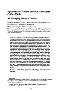 16 Epizootics of Yellow Fever in Venezuela pdf